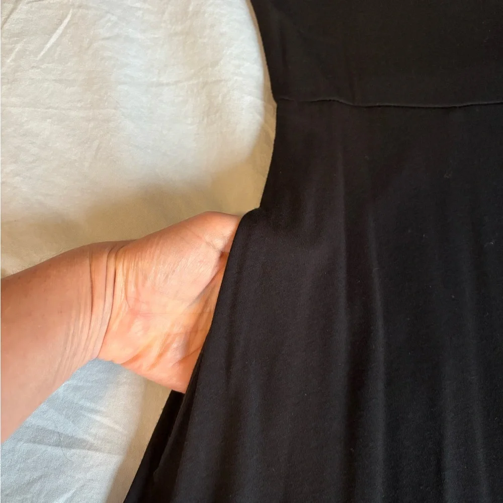 Sunday Best Black Fit and Flare Mini Dress - Picture 3 of 8